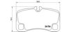 BREMBO 07.B315.15 High Performance Brake Pad Set